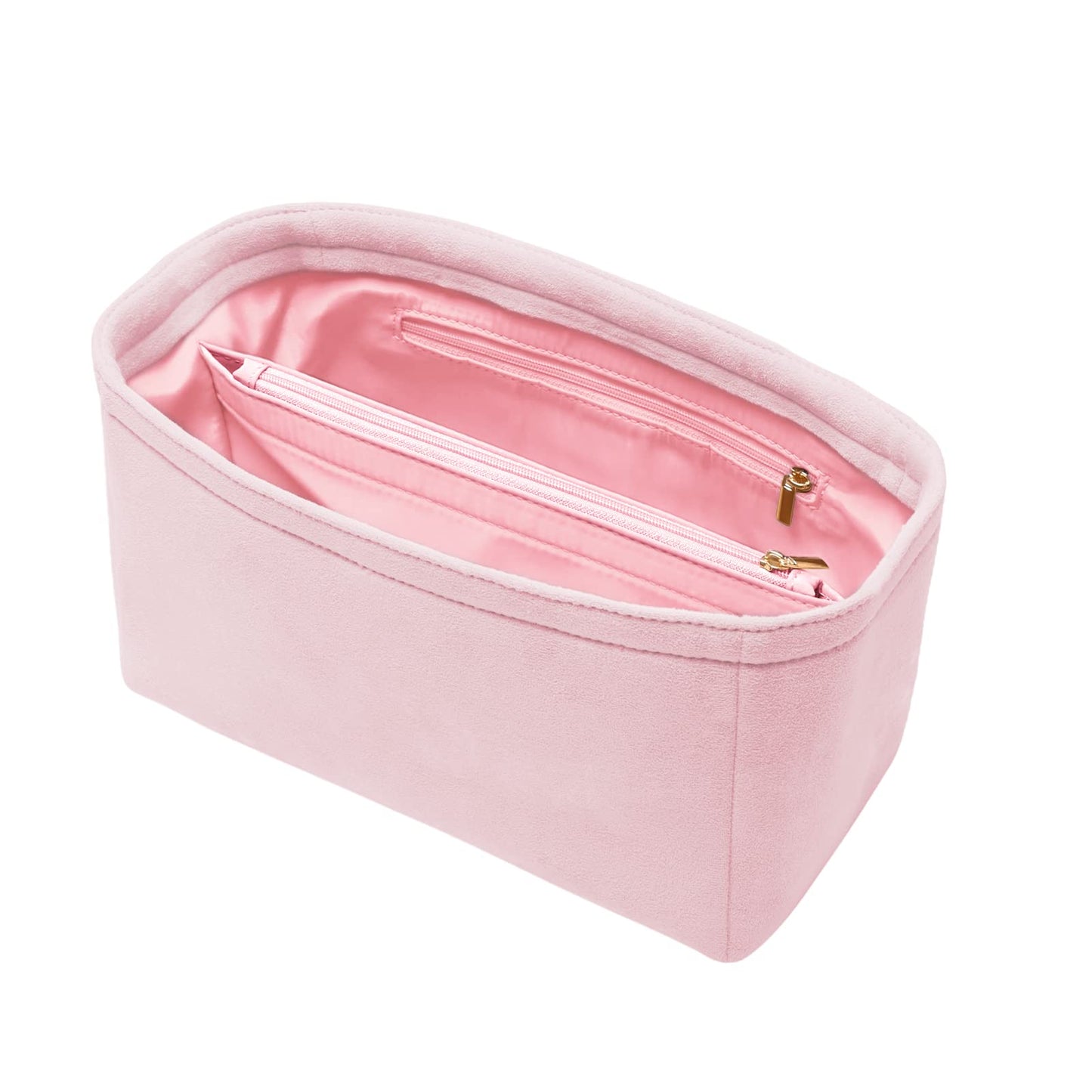 For Neverfull MM/Garden Party 36/Birkin 40 and More | Suede Velvet Handbag Organizer Insert