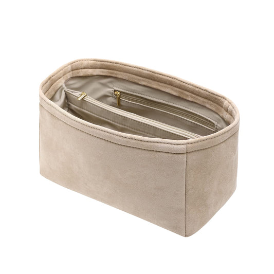 Suede Velvet Handbag Organizer Insert