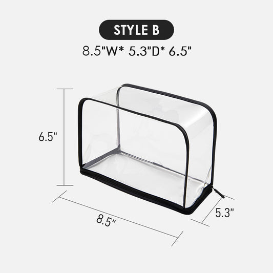 For Nano Speedy/Dauphine Mini/Vanity PM and More | TPU Transparent Dust Cover Bag with Zipper