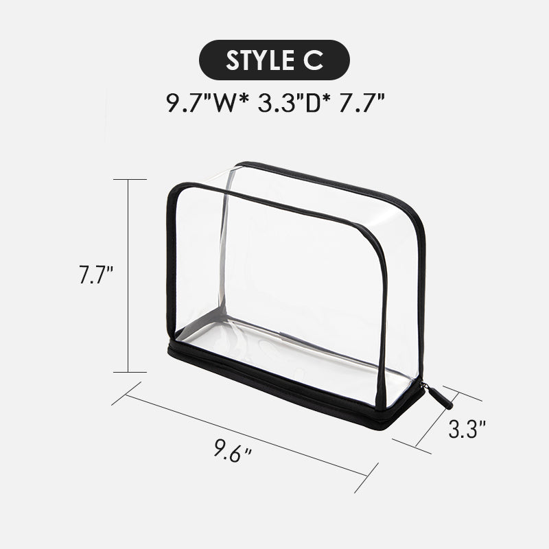 For Pont 9/Constance 18/Evelyne TPM/Gabrielle Small Hobo Bag | TPU Transparent Dust Cover Bag with Zipper
