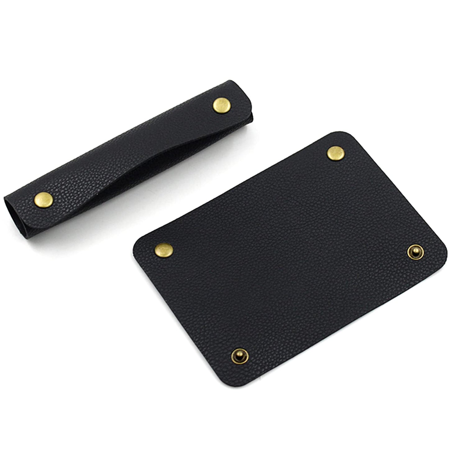 2 Pieces Leather Handbag Handle Wrap Cover