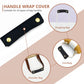 2 Pieces Leather Handbag Handle Wrap Cover
