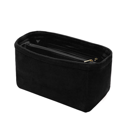 For Speedy 30/Onthego MM/Neverfull MM/Birkin 30 and More | Suede Velvet Handbag Organizer Insert