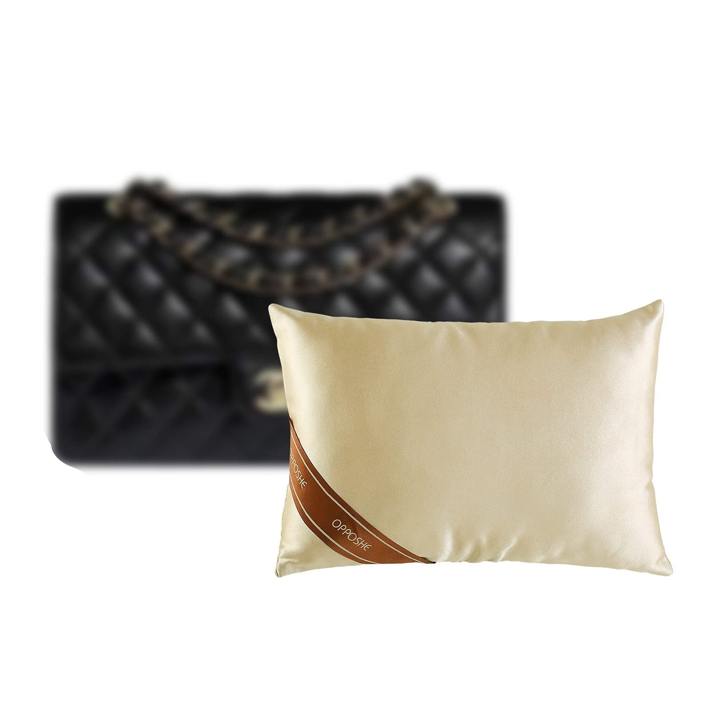 Silky Purse Handbag Shaper Pillow