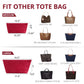 For Neverfull PM/Graceful PM/Day Tote and More | Premium Suede Tote Organizer Insert with Magnetic Buckle