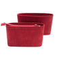 For NEONOE MM (Two slot Version) and More | 2 IN 1 Suede Velvet Purse Organizer Insert
